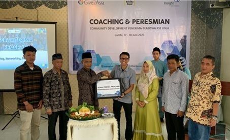 Cover Coaching, FGD and Inauguration of PT Insight Investments Management Community Development