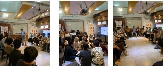 Cover Coaching and FGD KSE scholarship with PT Lautan Luas