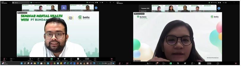 cover SEMINAR ONLINE MENTAL HEALTH With PT Bundamedik Tbk