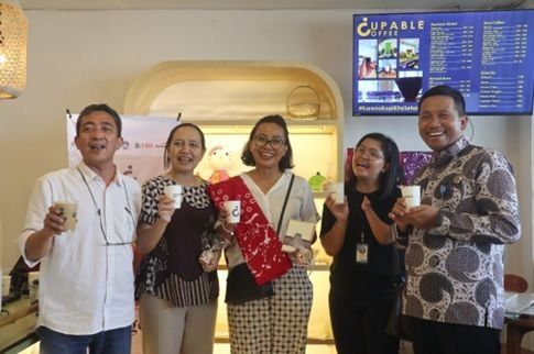 cover Press Release Cupable Coffee, Setarakan Difabel Melalui Kopi!